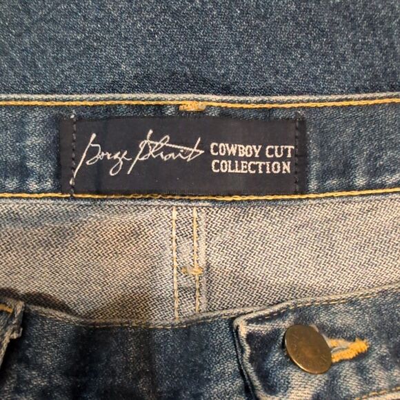 Wrangler George Strait Cowboy Cut Collection Jeans Men's Size 37x31 Blue Denim - Picture 9 of 9